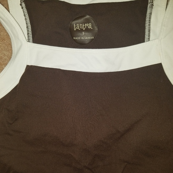 Brown and white Activewear top (4/$20) - Picture 2 of 2